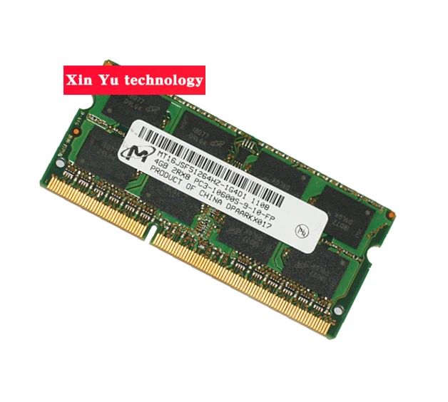 Acheter Garantie à vie Pour Microns DDR3 4 gb 1333 mhz PC3 10600S DDR 3 4g de mémoire pour ordinateur portable Ordinateur Portable RAM D origine 204PIN SODIMM