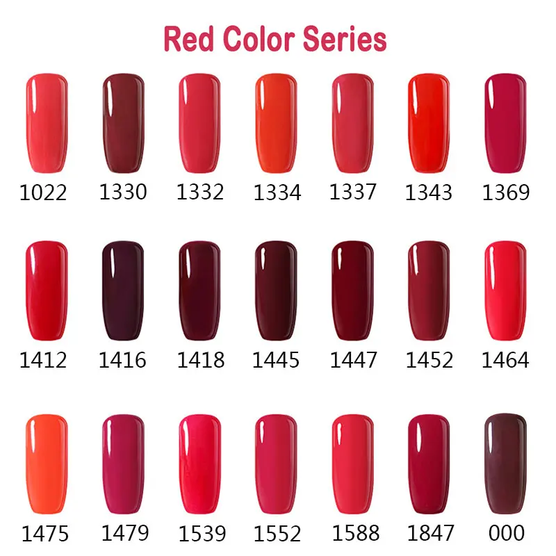 آرتي Clavo LED نقع قبالة هلام مسمار البولندية 15 ملليلتر UV الهجين هلام Lak الأحمر الألوان سلسلة DIY مسمار الفن مانيكير الأظافر التمهيدي هلام ورنيش