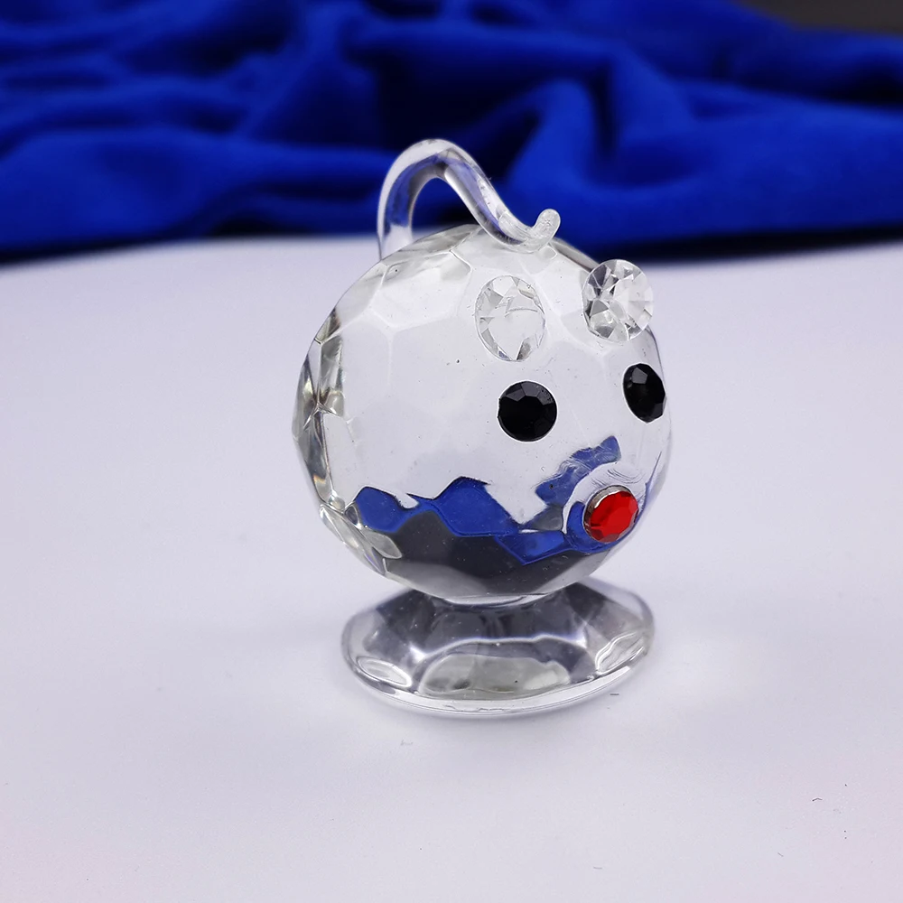 30PCS/LOT Various Nice Crystal Glass Animals Figurines Collection Small