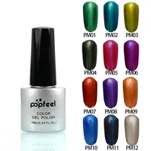 Распродажа! Popfeel 68 цветов 1 шт 7 мл случайный УФ Гель-лак длительный Отмачивание гель-лаки для маникюра A33-1
