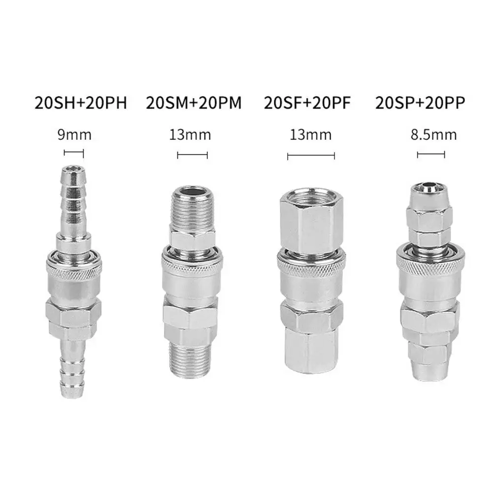 

20/30/40mm Pneumatic Type C Quick Connector Air Compressor High Pressure Coupler