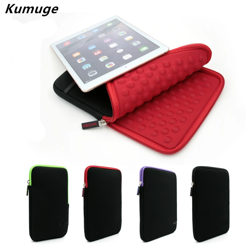 

2017 Shockproof Tablet Liner Sleeve Bag for Apple iPad Mini 1/2/3/4 Cover Case for iPad 234 iPad Air 2 Air 1 Pro 9.7 +Stylus Pen