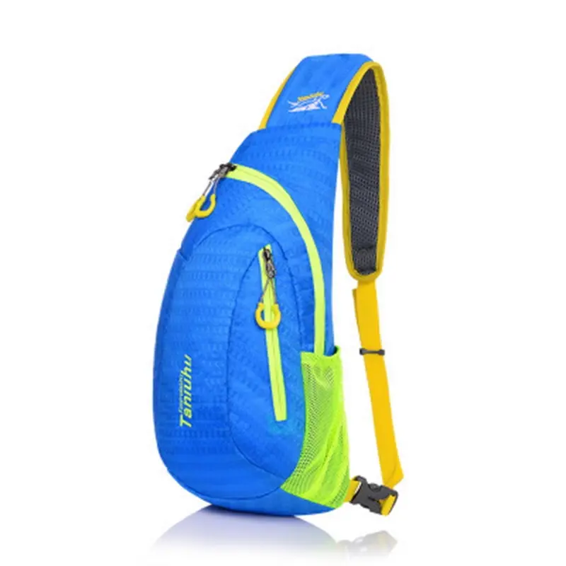 

Litthing Unisex Chest Bag Men Women Nylon Waterproof Shoulder Messenger Functional Bag Travel Organizer Sling Bag Pack 2018