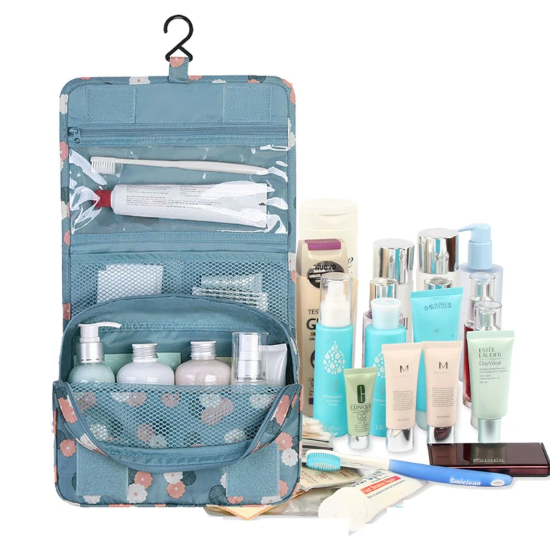 Женская сумка для макияжа, водонепроницаемая, портативная, модная, для путешествий, косметичка, элегантная, для мытья, набор, сумки, органайзер для макияжа, для хранения для мужчин