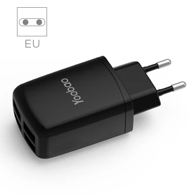 Yoobao 703 4 порта USB зарядное устройство адаптер 3.4A зарядное устройство для путешествий многопортовый концентратор зарядное устройство для мобильного телефона для IPhone samsung Xiaomi redmi - Тип штекера: YB703EU-BK