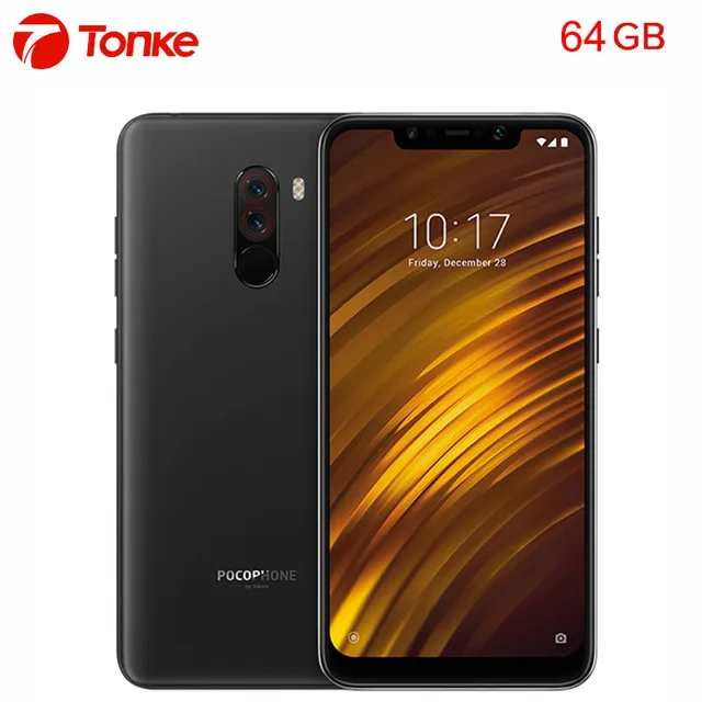 Mondial Version Xiaomi POCOPHONE F1 6 gb 64 gb Snapdragon 845 LiquidCool Technologie 20MP Avant Cam&eacute;ra Charge Rapide 3.0 2246x1080