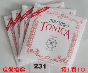 

Free Shipping Pirastro tonica New Formula violin nylon string