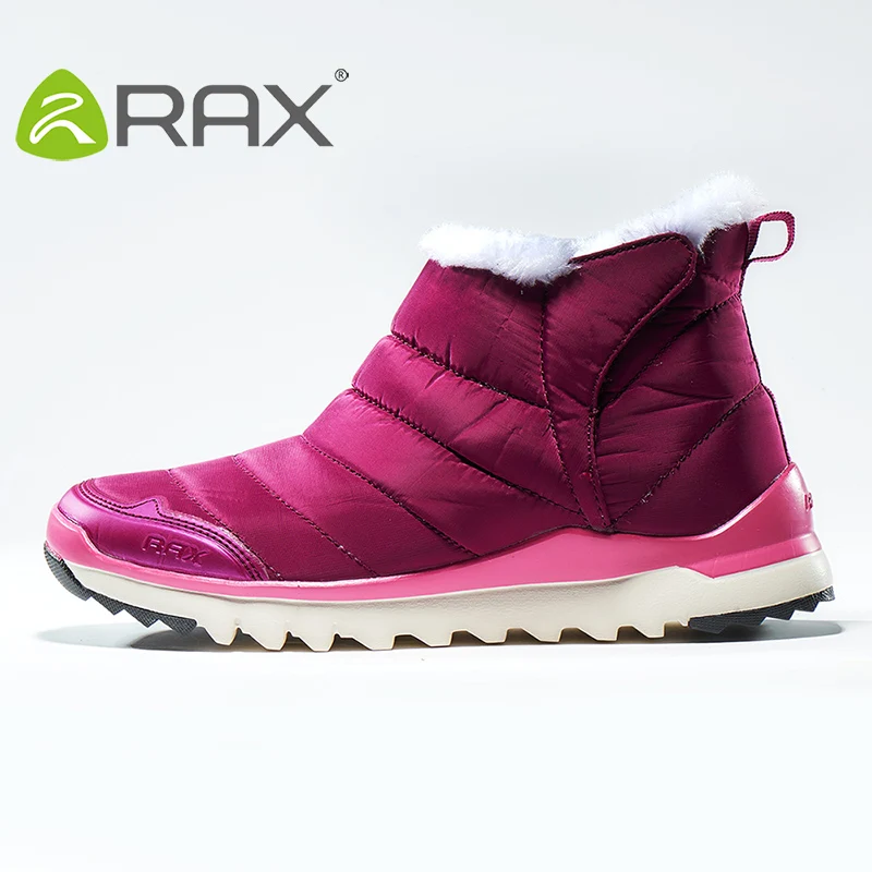 RAX Women Hiking Shoes 2016 Surface Waterproof Hiking Boots For Women Winter Outdoor Boots Breathable Walking Winter Boots