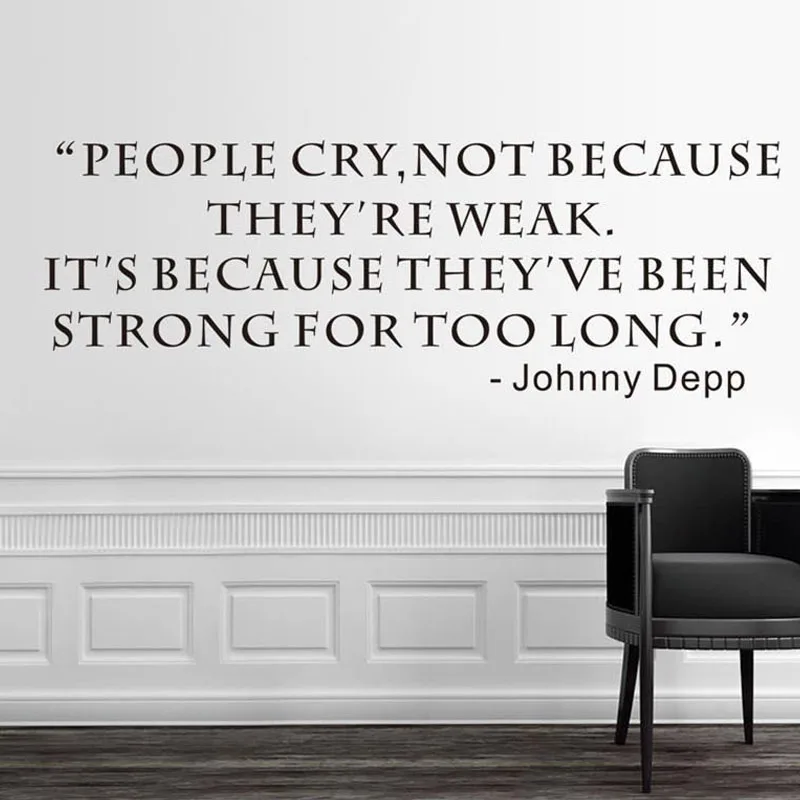Mensen Cry Niet Omdat Ze Zwak Quotes Muursticker Tekst Vinyl ... Mensen Cry Niet Omdat Ze Zwak Quotes Muursticker Tekst Vinyl ...