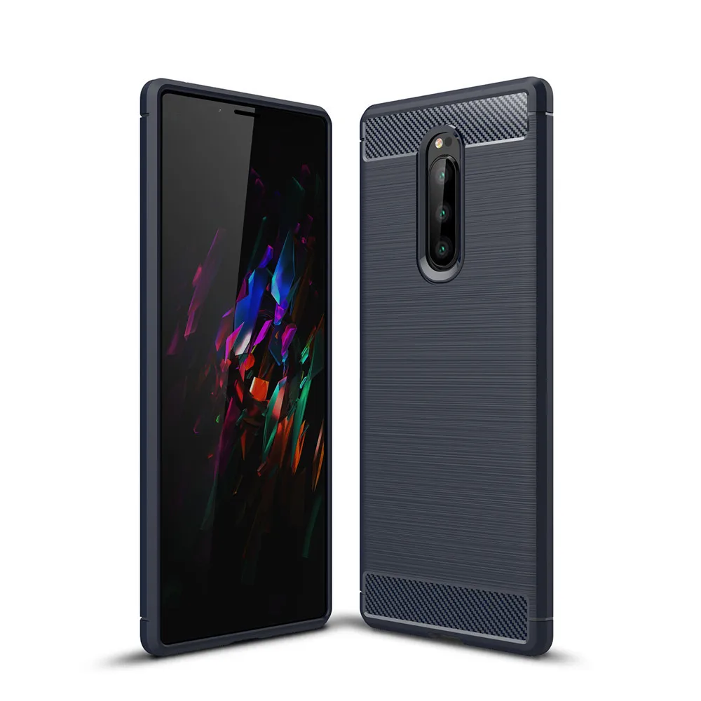 Luxurious Shockproof Soft TPU Silicone Phone Case - 6.5 inch