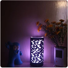 Удивительные романтические 7 цветов меняющие ABS лампы Новинка Светодиодный Ночник для Рождественского украшения 10 шт./лот