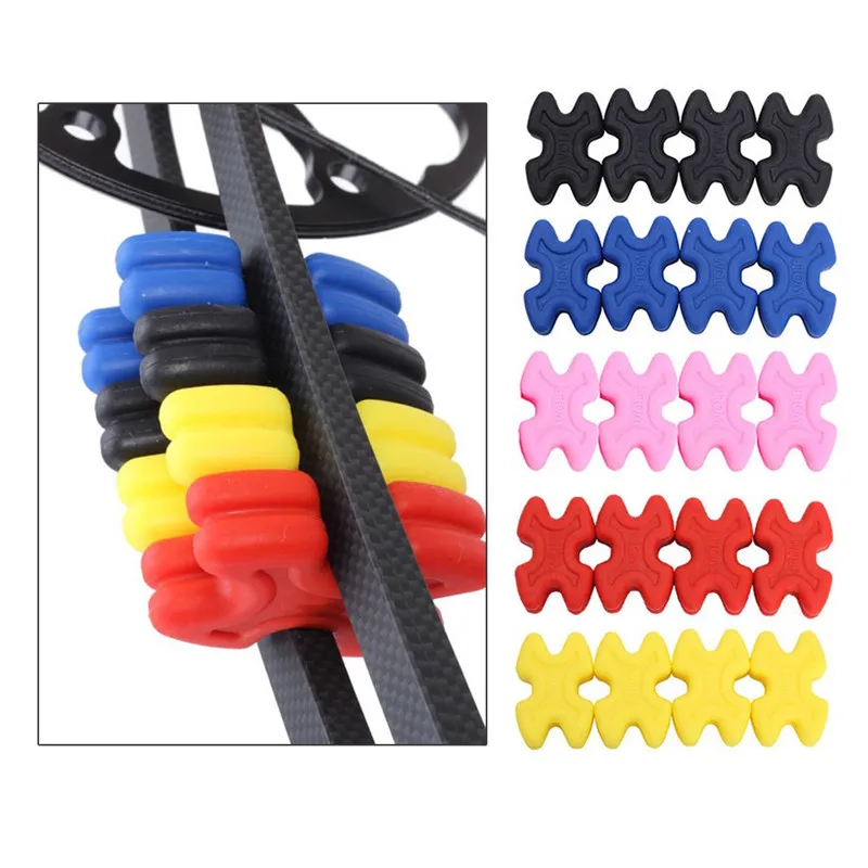 MILAEM 2pcs Archery Bow Stabilzer Limb Vibration Dampener for Compound Bow