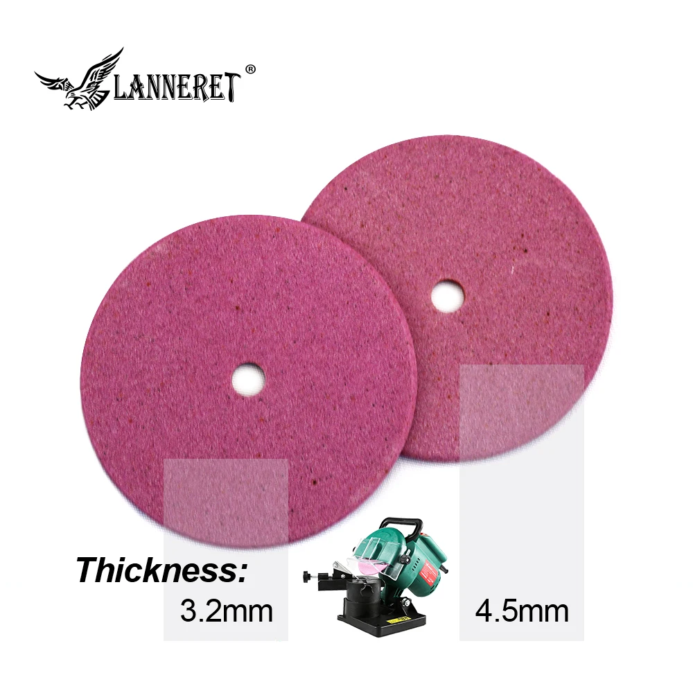 LANNERET Electric Chainsaw Sharpener Diamond Grinding Wheel 100mm Thick