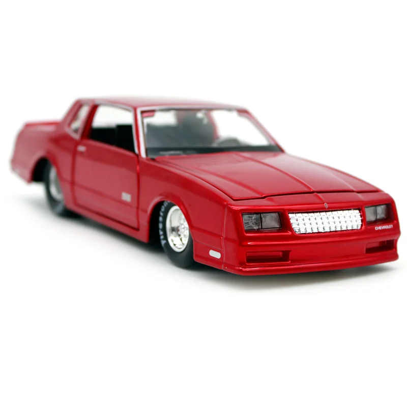Maisto 1:24 1986 Chvrolet Monte Carlo SS переоборудованный автомобиль с автомобилями литая модель автомобиля игрушка Новинка в коробке Red32530