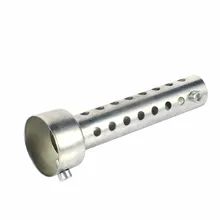 1 Pcs Universal Motorcycle Exhaust Can Muffler Insert Baffle DB Killer Silencer 35mm 3 Colors Metal