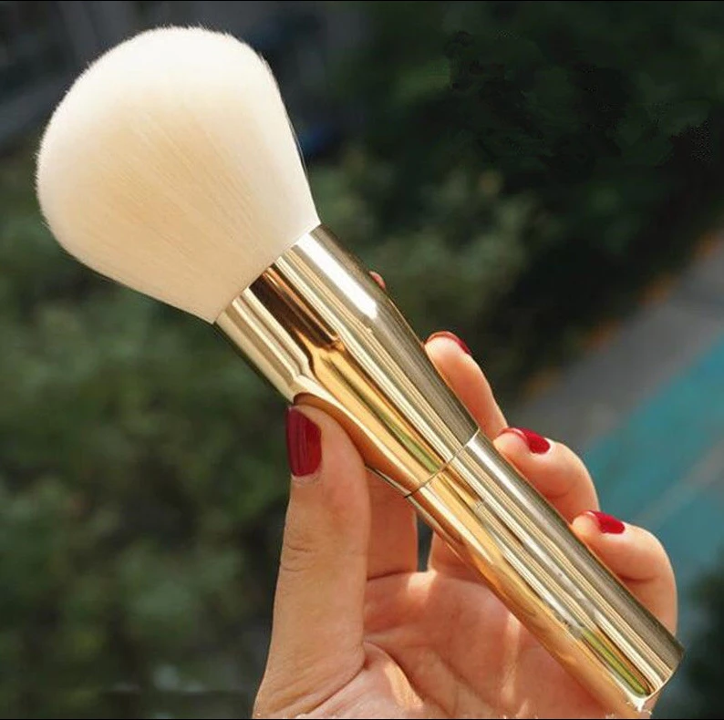 2016 Hot Rose Gold Powder Blush Brush Professional Large Cosmetics