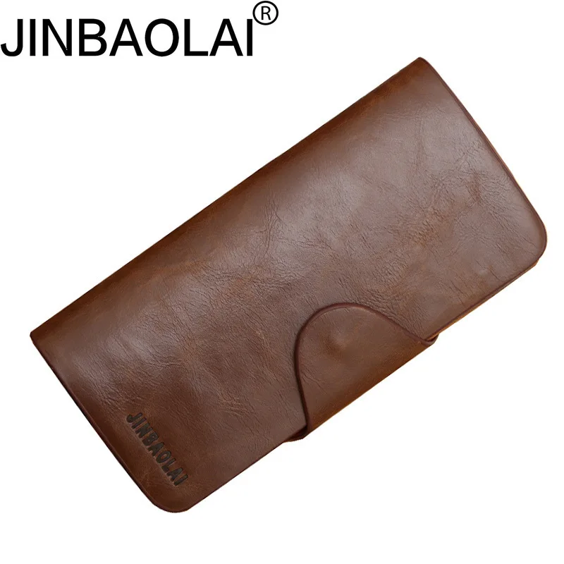 

Leather Wallet Men Genuine Men Wallets Coin Pocket Long Cuero Genuino Brand Vintage Hasp Credit Card Holders Zipper Small Purse