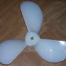 Пропеллера для морской яхты высокопрочный нейлоновый пропеллер трехлопастные пропеллеры 280 мм