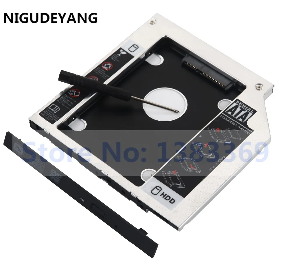 NIGUDEYANG 2nd HDD SSD жесткий диск Caddy адаптер для HP ProBook 445 G1 450 G2 650 swap SU 208CB GU70N|Корпус