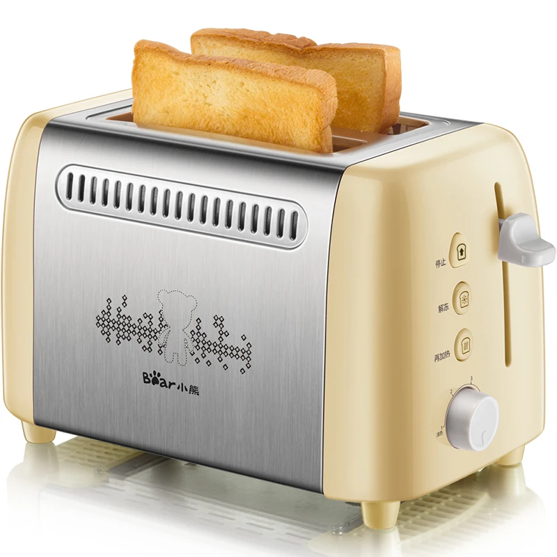 

Toaster Home Breakfast Toaster 2 Pieces Mini Full Automatic Toaster DSL-A02W1