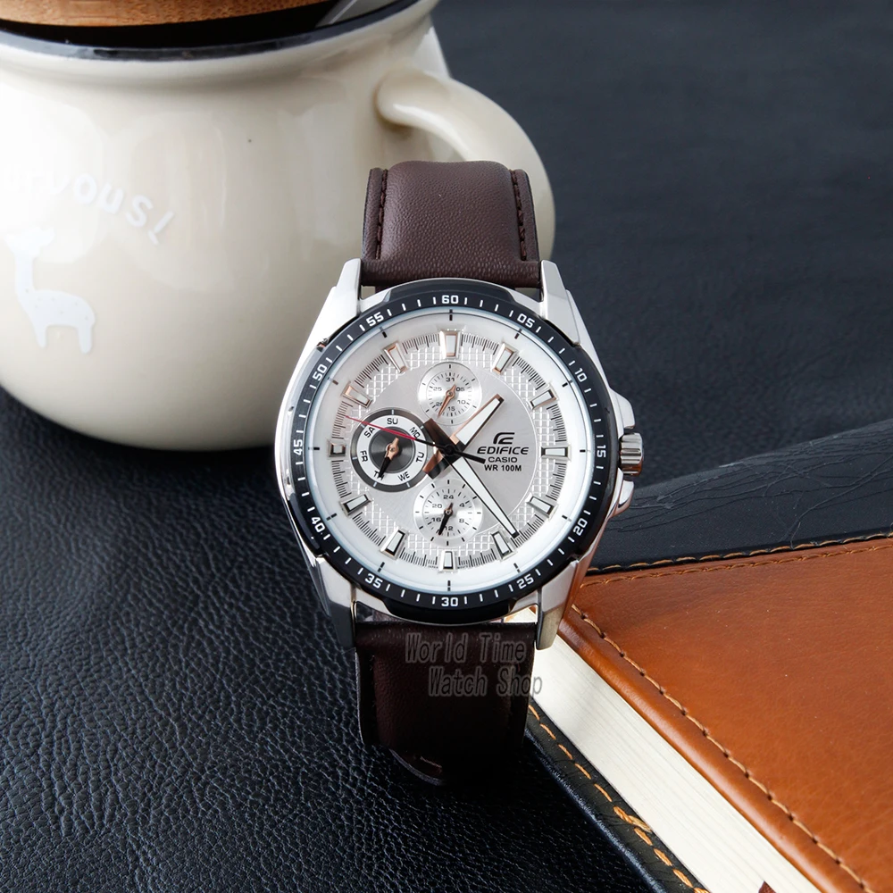 Casio watch Edifice Men's quartz sports watch breaks through the  traditional business waterproof watch EF 336-in Quartz Watches from Watches  on ...