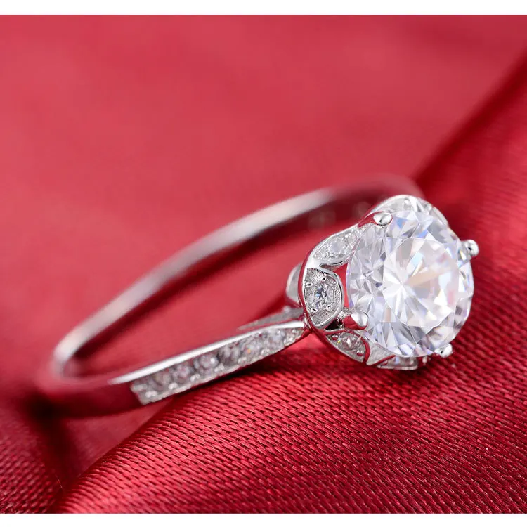 Женское кольцо из серебра 925 пробы в форме сердца|925 sterling silver ring|wedding ringssterling rings |