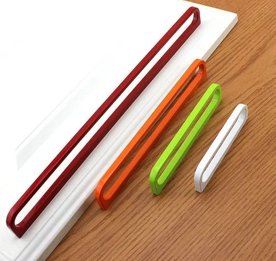 3 66 5 7 55 12 6 Modern Cabinet Pulls Knob Red White Door