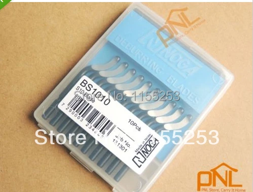 

Brand New 10Pcs NOGA BS1010 S10 Swivel Blades Deburring Tool