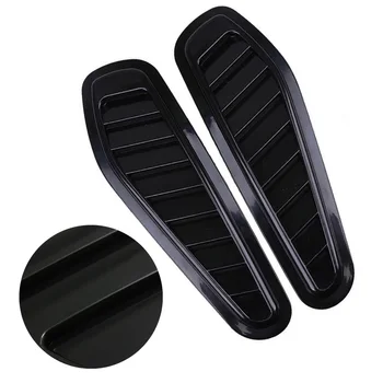 

Cover Sticker Decorative Car Air Bonnet 2pcs/set Universal Replacement