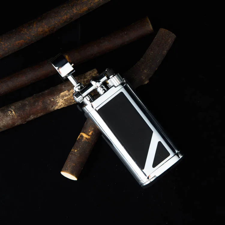 

Pipe lighter newest and hottest explosion of creative metal wind and air inflatable lighters