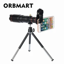 ORBMART универсальный зажим держатель 22X4 K HD фиксированный фокус телефото телескоп смартфон мобильный телефон линзы с коллекционной сумкой
