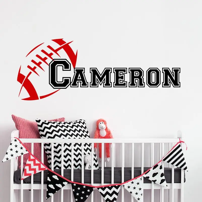 Wall Decals For Boys American Football Wall Sticker ...