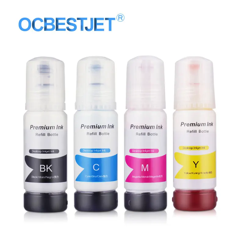 

103 T103 104 T104 522 T522 Refill Dye Ink For Epson L3100 L3110 L3111 L3150 L3151 ET-2710 ET-2711 Printer For Epson EcoTank Ink