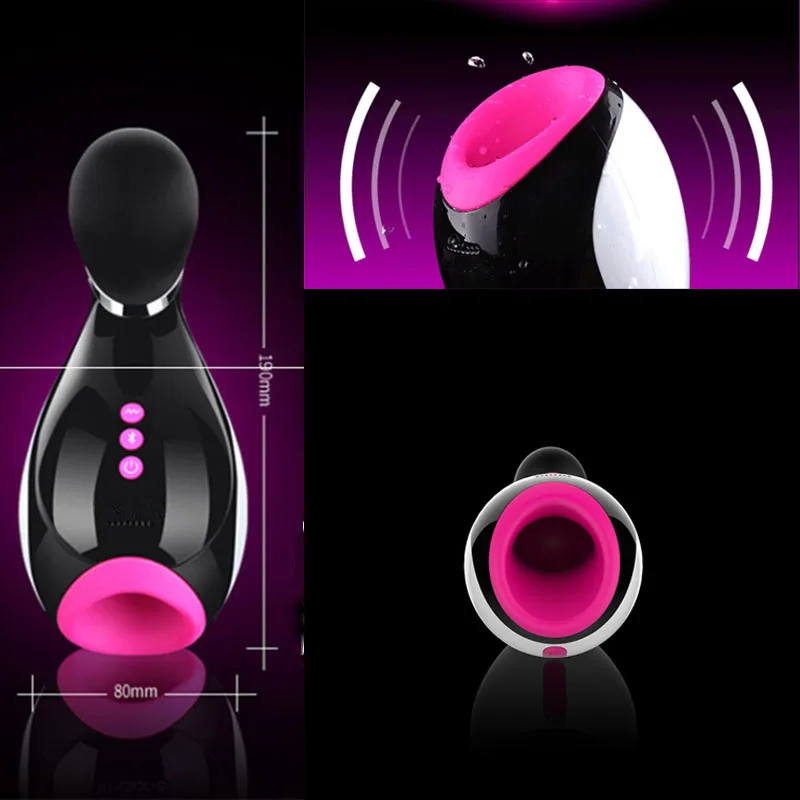7 скоростей Bluetooth мужской мастурбатор чашка оральный сосание фонарик Девушка