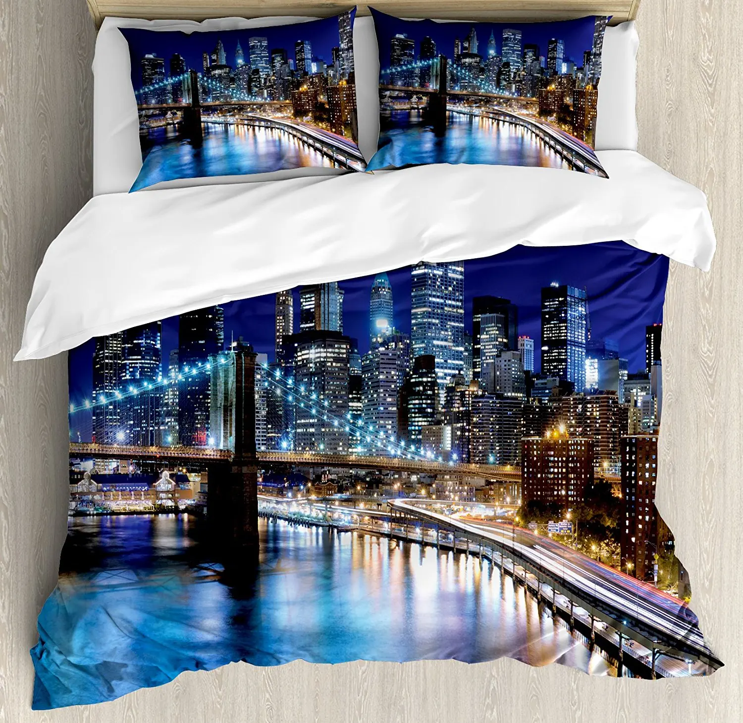 Buy Cities Of States Duvet Cover Set Downtown New York
