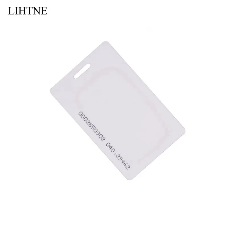 100 шт. RFID 125 кГц ID карта EM система контроля доступа Толщина карты 1 8 мм|card rfid|rfid 125khzid
