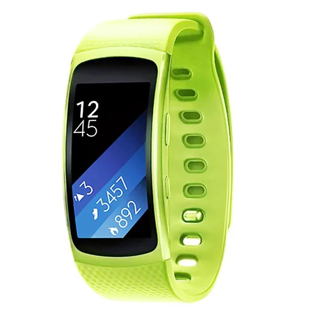 Силиконовый ремешок для часов samsung gear Fit2 Pro, фитнес-часы, ремешок на запястье для samsung gear Fit 2 SM-R360, браслет - Цвет: green