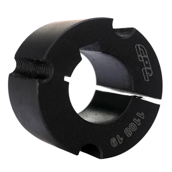 

CPT 1108 taper bushing, 9-28mm bore diameter, two 1/4-20BSW*1/2 included, Black phosphating surface