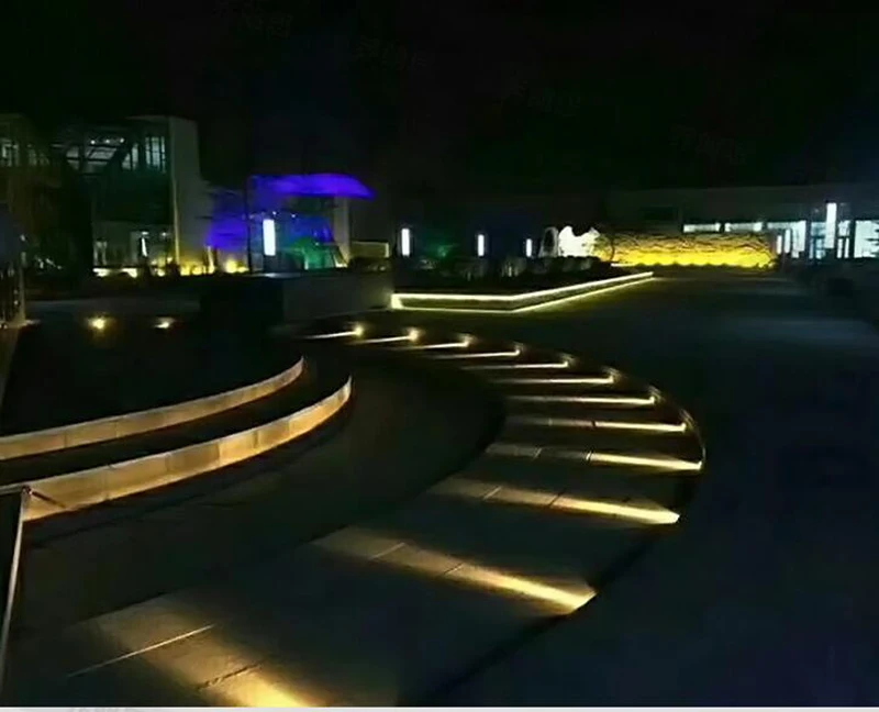 à Prova Dwaterproof Água w 3 4 Led Luz Subterrânea Spotlight Deck Jardim Caminho Chão Enterrado Quintal Lâmpada Paisagem Iluminação 12 v Ac85-265v 2 18 À prova dwaterproof água 12 v AC85-265V
