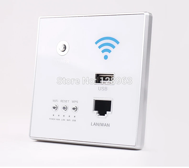 300 м Новая настенная точка доступа AP беспроводной Wi-Fi маршрутизатор USB-зарядка розетка настенное крепление Wi-Fi AP маршрутизатор с шифрованием WPS