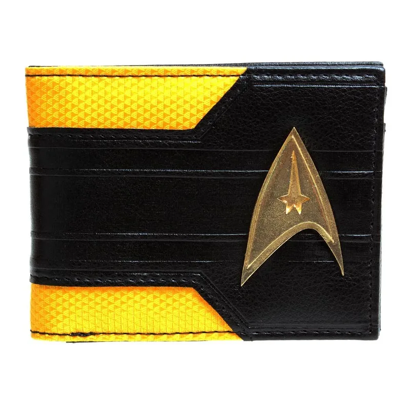 

Star Trek Command metal logo Bi - a Fold Wallet DFT-1404