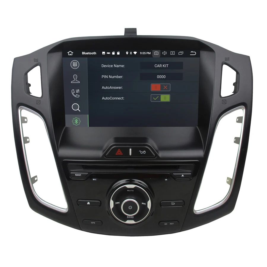 ELANMEY Премиум Автомобильный gps навигатор для Ford focus 2012 2014 8 ядер android 10 DVD Плеер