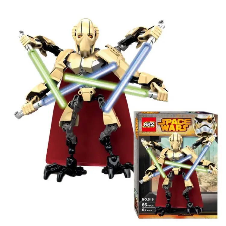 

2016 Limited Edition Star Wars Prince Of The Devils Robot Minifigures Building Blocks Action Figures Compatible Legoe