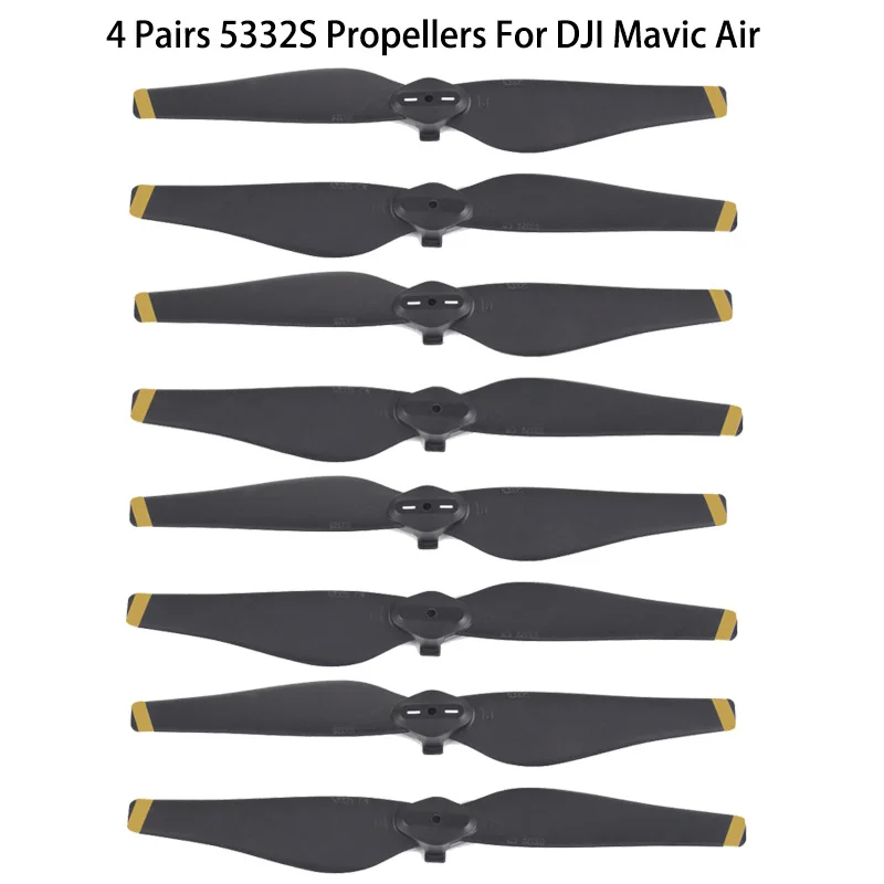 Новое поступление 4 пары 8 шт 5332s DJI Mavic Air крыльчатки для пропеллера лезвие опора для DJI Mavic Air Drone аксессуары