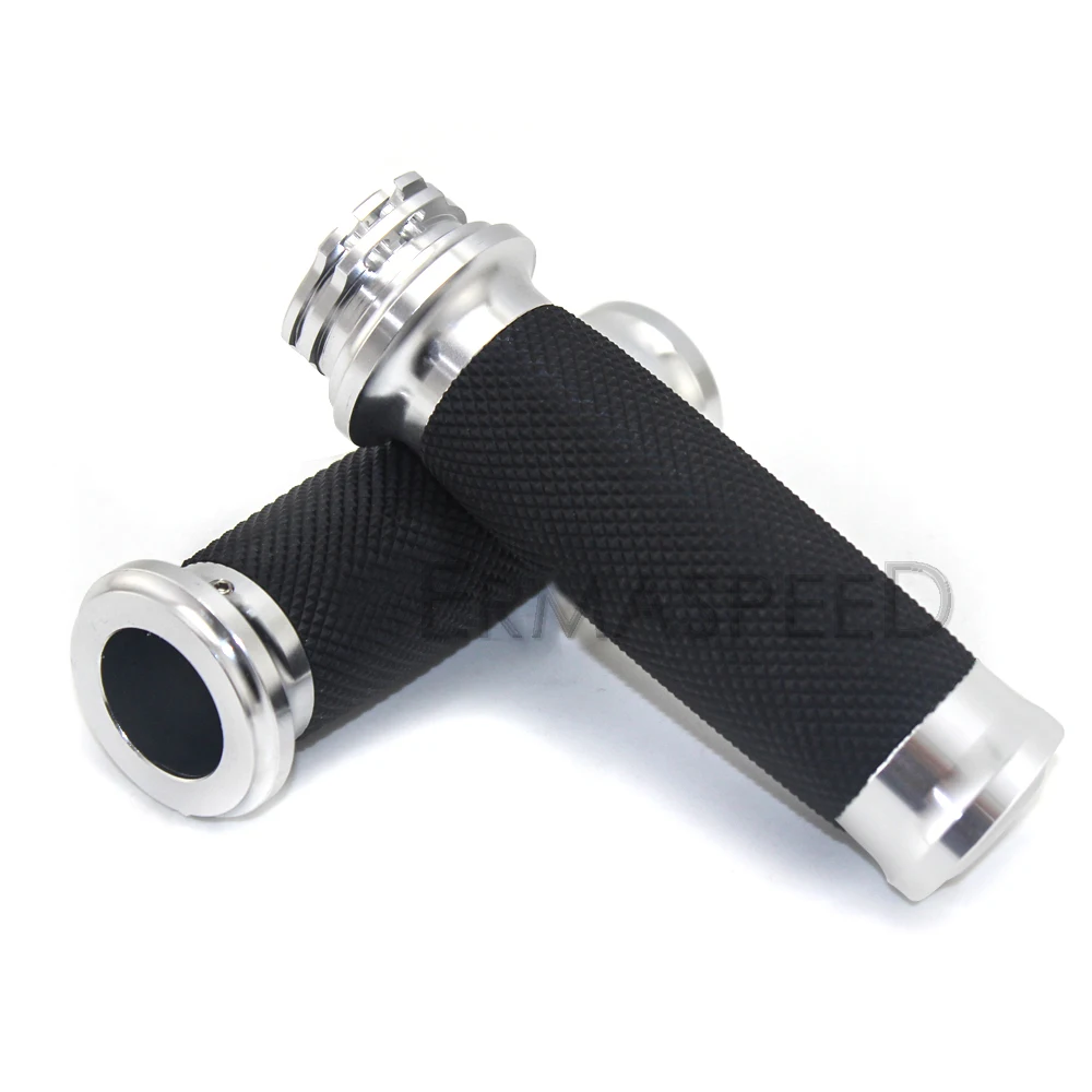 Harley CNC Handlebar Hand Grips (3)