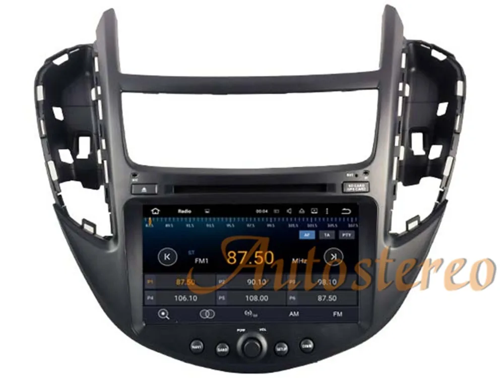 Discount Android7.1 8.0 Car DVD Player GPS  navigation stereo unit for Chevrolet Trax Tracker 2013+ model WIFI system autostereo unit 1