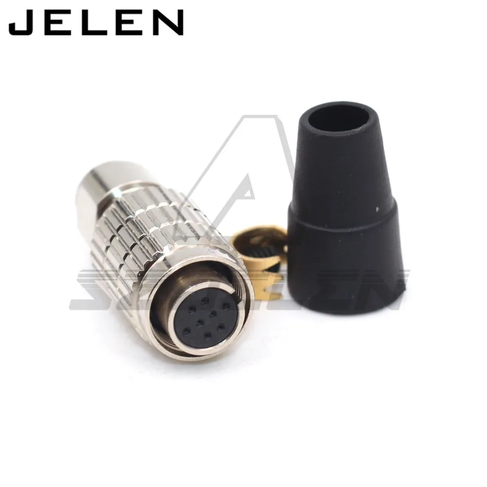 HR25-7TP-8S plugHR25-7TR-8P soquete, encaixe cabo 8pin cabo plug connectors