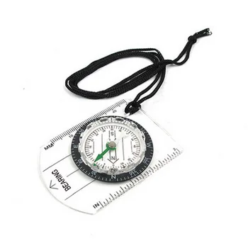 

by dhl or ems 100pcs Outdoor multi-function compass Scale compass with scale hiking climbing essential positioning equipment
