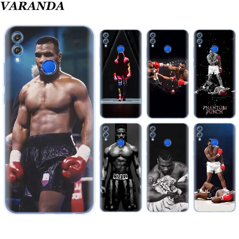 

Mike Tyson Boxer Silicone Soft Case for Huawei Honor 8X 8C 8S 8A 9 10 Lite 20i View 20 Y6 Y7 Y9 2019 Case Coque