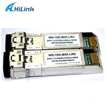 

(3Pairs/Lot) SFP+ Optical Module 10G SFP BIDI Tx1330nm/Rx1270 Tx1270nm/Rx1330nm 20km SFP Transceivers